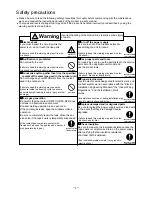 Предварительный просмотр 3 страницы Mitsubishi Fresh Master GUF-100RD3 Handbook