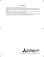 Предварительный просмотр 4 страницы Mitsubishi FUSO FE 2006 Owner'S Manual