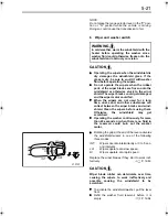 Предварительный просмотр 62 страницы Mitsubishi FUSO FE 2006 Owner'S Manual