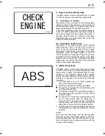 Предварительный просмотр 76 страницы Mitsubishi FUSO FE 2006 Owner'S Manual