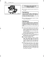 Предварительный просмотр 79 страницы Mitsubishi FUSO FE 2006 Owner'S Manual