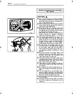 Предварительный просмотр 129 страницы Mitsubishi FUSO FE 2006 Owner'S Manual