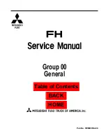 Preview for 9 page of Mitsubishi FUSO FH 1997 Service Manual