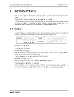 Предварительный просмотр 5 страницы Mitsubishi FX-10GM User Manual