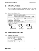 Предварительный просмотр 11 страницы Mitsubishi FX-10GM User Manual