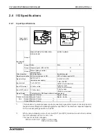 Предварительный просмотр 14 страницы Mitsubishi FX-10GM User Manual