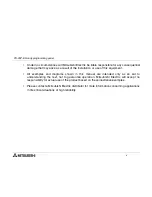 Предварительный просмотр 7 страницы Mitsubishi FX-20P-E Operation Manual