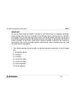 Предварительный просмотр 61 страницы Mitsubishi FX-20P-E Operation Manual