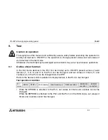 Предварительный просмотр 81 страницы Mitsubishi FX-20P-E Operation Manual