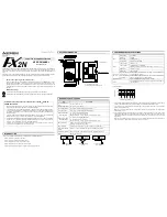 Предварительный просмотр 7 страницы Mitsubishi FX 2N-20PSU DC User Manual