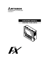 Mitsubishi FX-30DU-E Hardware Manual предпросмотр