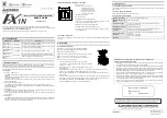 Предварительный просмотр 1 страницы Mitsubishi FX1N-485-BD User Manual