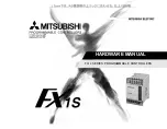 Предварительный просмотр 1 страницы Mitsubishi FX1S-10MR-DS Hardware Manual