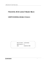 Предварительный просмотр 3 страницы Mitsubishi FX2N-64CL-M User Manual