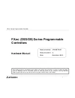 Предварительный просмотр 3 страницы Mitsubishi FX2NC DS Series Hardware Manual