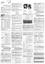 Предварительный просмотр 1 страницы Mitsubishi FX3U-4LC Installation Manual