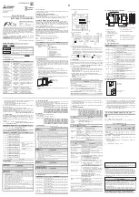 Mitsubishi FX3U Series Installation Manual preview