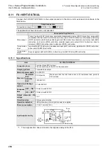 Предварительный просмотр 244 страницы Mitsubishi FX3UC Series User Manual