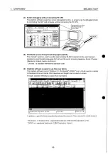 Предварительный просмотр 15 страницы Mitsubishi GOT MELSEC 800 Series Additional Explanation