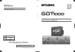 Mitsubishi GOT1000 Series User Manual preview
