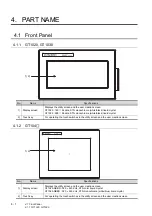 Предварительный просмотр 54 страницы Mitsubishi GOT1000 Series User Manual