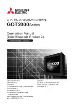 Preview for 1 page of Mitsubishi GOT2000Series Connection Manual