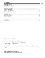 Preview for 3 page of Mitsubishi HC900 User Manual