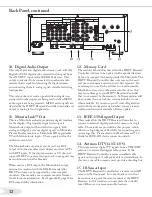 Preview for 12 page of Mitsubishi HD-5000 Owner'S Manual