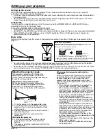 Preview for 10 page of Mitsubishi HD4000U User Manual