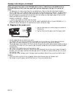 Preview for 16 page of Mitsubishi HD4000U User Manual