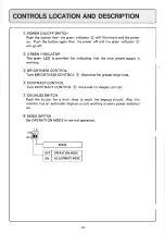 Preview for 14 page of Mitsubishi HL7925K Series User Manual