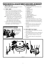 Preview for 16 page of Mitsubishi HS-HD2000U Service Manual