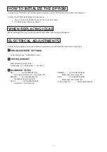 Preview for 53 page of Mitsubishi HS-HD2000U Service Manual