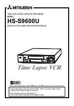 Mitsubishi HS-S9600U Installation And Operation Manual preview