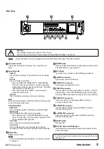 Preview for 9 page of Mitsubishi HS-S9600U Installation And Operation Manual