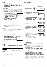 Preview for 15 page of Mitsubishi HS-S9600U Installation And Operation Manual