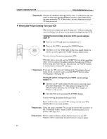 Предварительный просмотр 22 страницы Mitsubishi HS-U120 Owner'S Manual