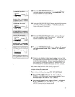 Предварительный просмотр 43 страницы Mitsubishi HS-U260 Owner'S Manual