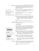 Предварительный просмотр 63 страницы Mitsubishi HS-U560 Owner'S Manual