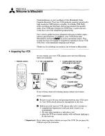 Preview for 7 page of Mitsubishi HS-U570 Owner'S Manual