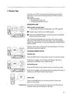 Preview for 29 page of Mitsubishi HS-U570 Owner'S Manual