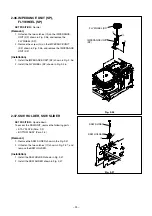 Предварительный просмотр 42 страницы Mitsubishi HS-U748 Service Manual