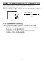 Предварительный просмотр 50 страницы Mitsubishi HS-U748 Service Manual