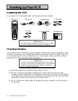 Предварительный просмотр 6 страницы Mitsubishi HS-U776 Owner'S Manual