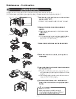 Preview for 10 page of Mitsubishi JT-MC206GS-W-E Instruction Manual