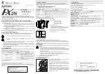 Предварительный просмотр 1 страницы Mitsubishi JY992D74401C User Manual