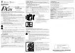 Предварительный просмотр 2 страницы Mitsubishi JY992D74401C User Manual