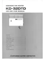 Mitsubishi KD-32DTD Use & Care Manual предпросмотр