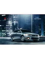 Предварительный просмотр 1 страницы Mitsubishi LANCER 2016 Owner'S Handbook Manual