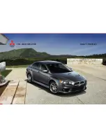 Mitsubishi Lancer Evolution 2014 Owner'S Handbook Manual предпросмотр